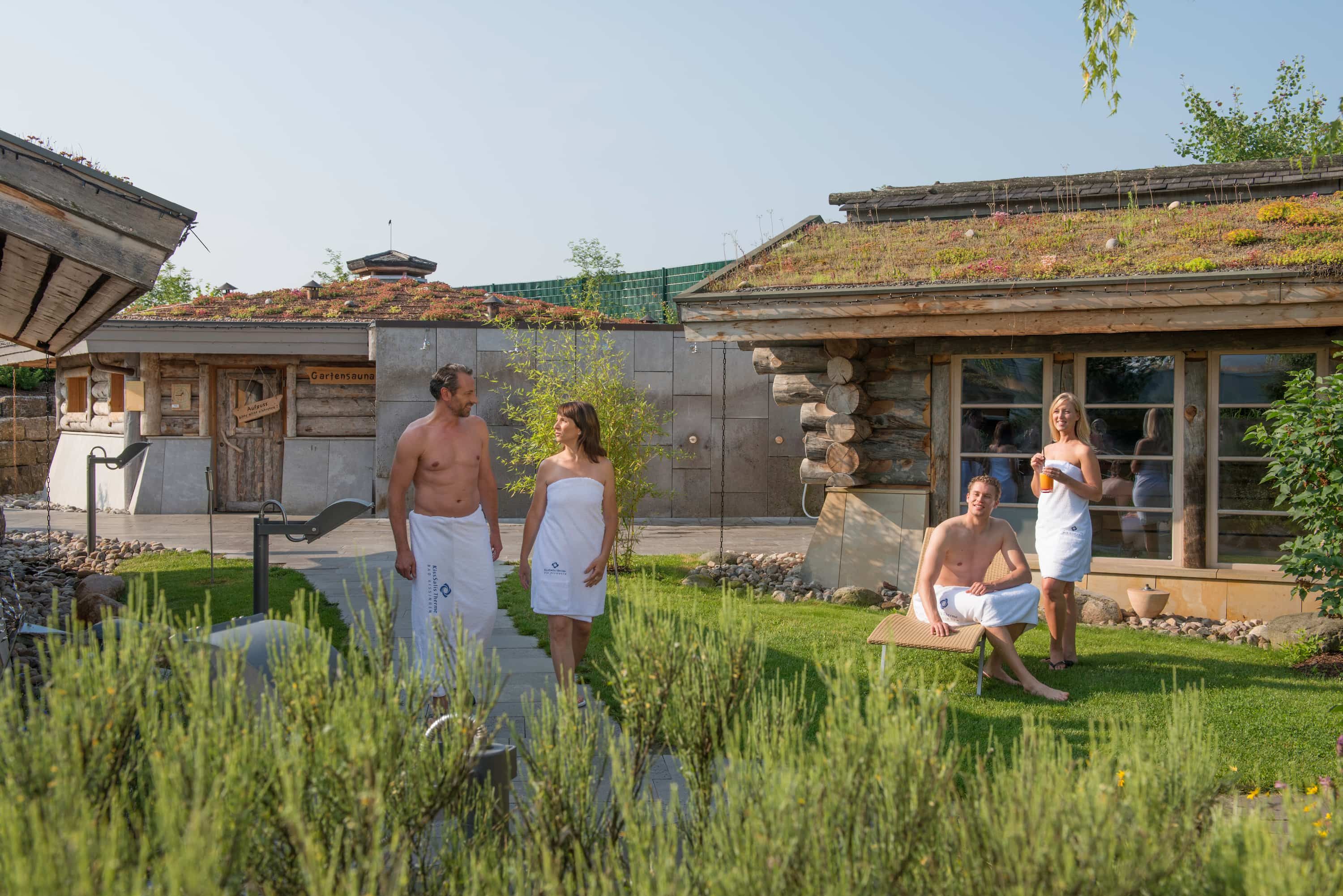 Kisssalis Saunagarten Gaeste