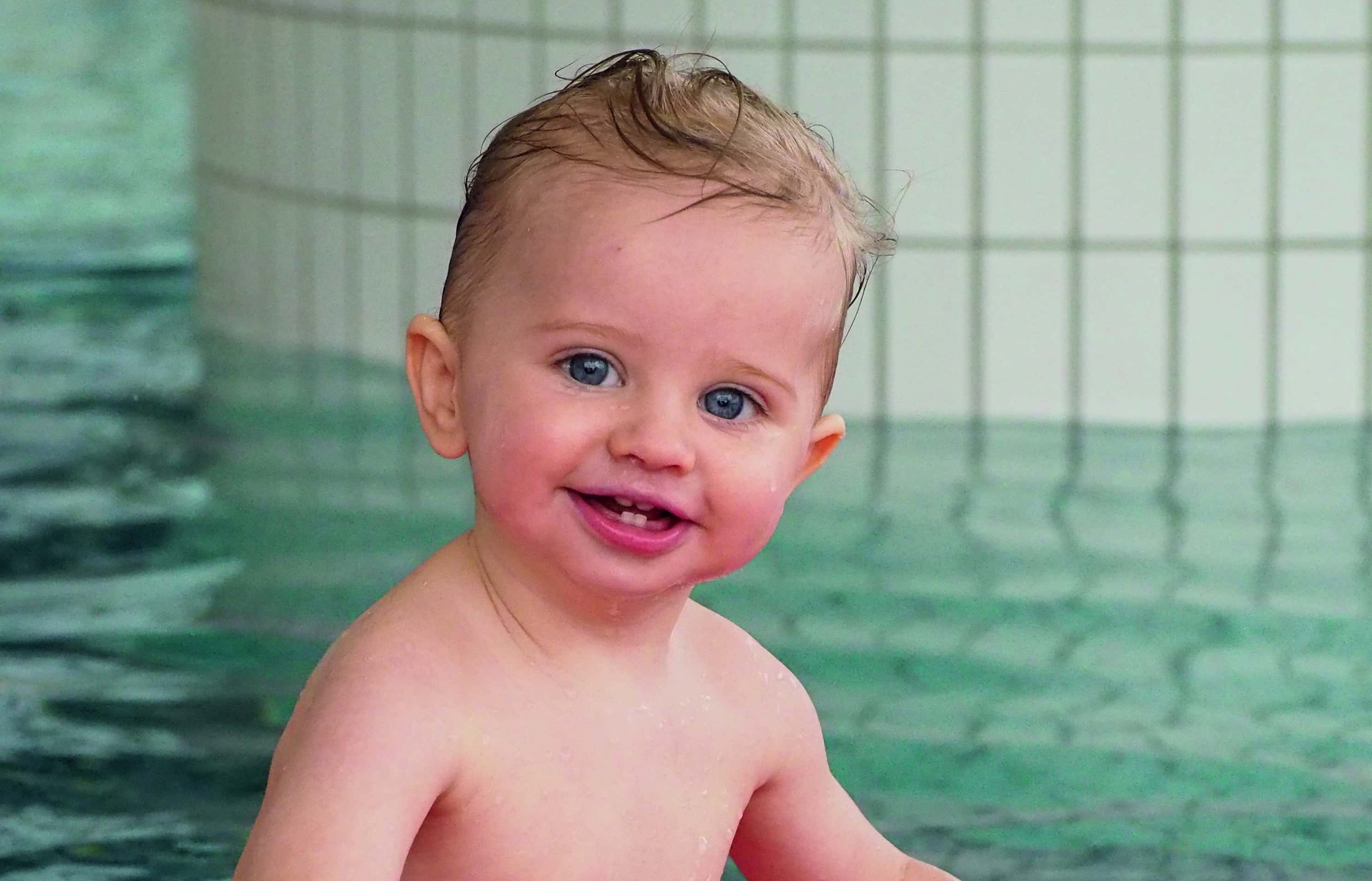 Kisssalis Babyschwimmen Junge Matte