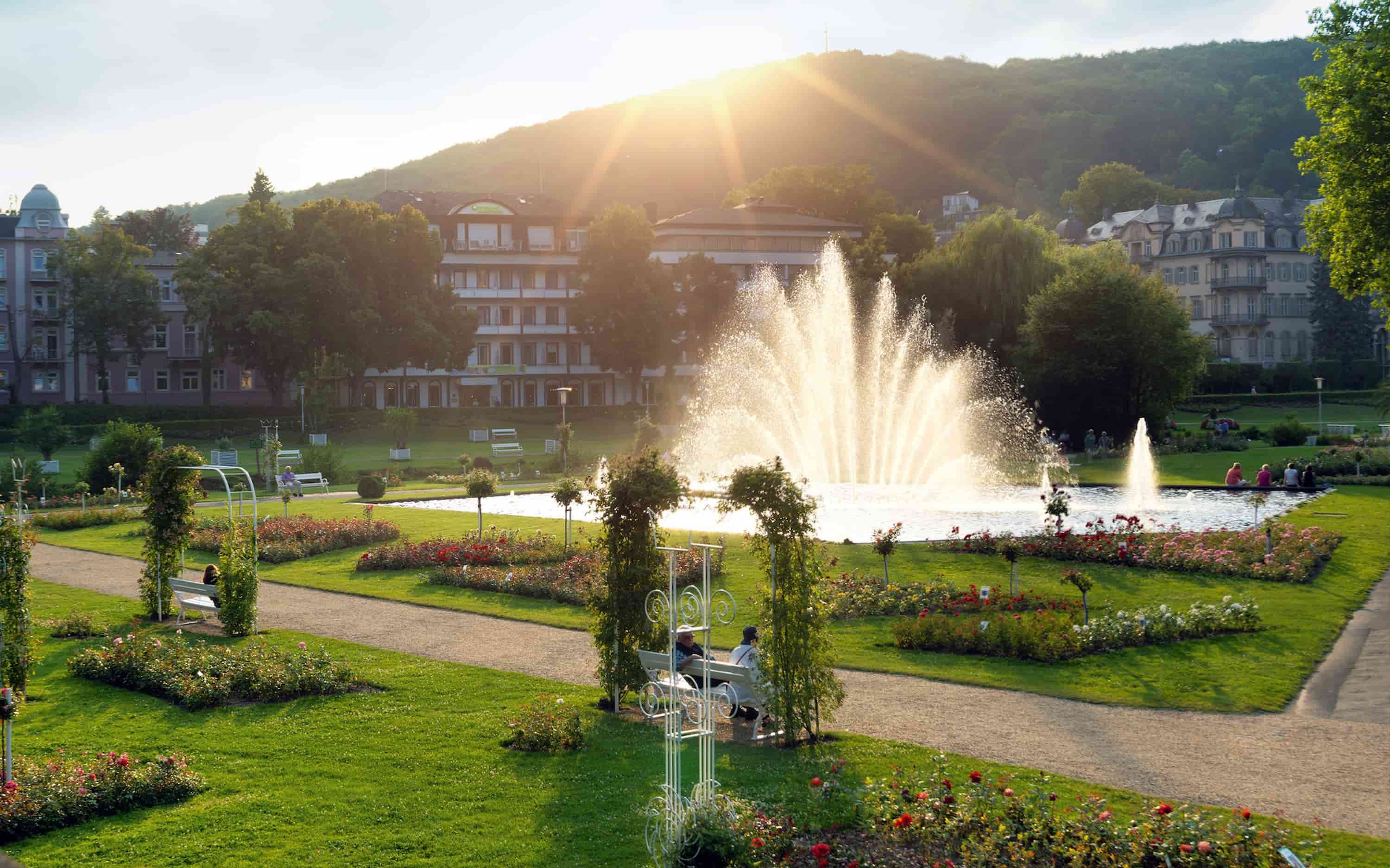 Kisssalis Bad Kissingen Entdecken Rosengarten