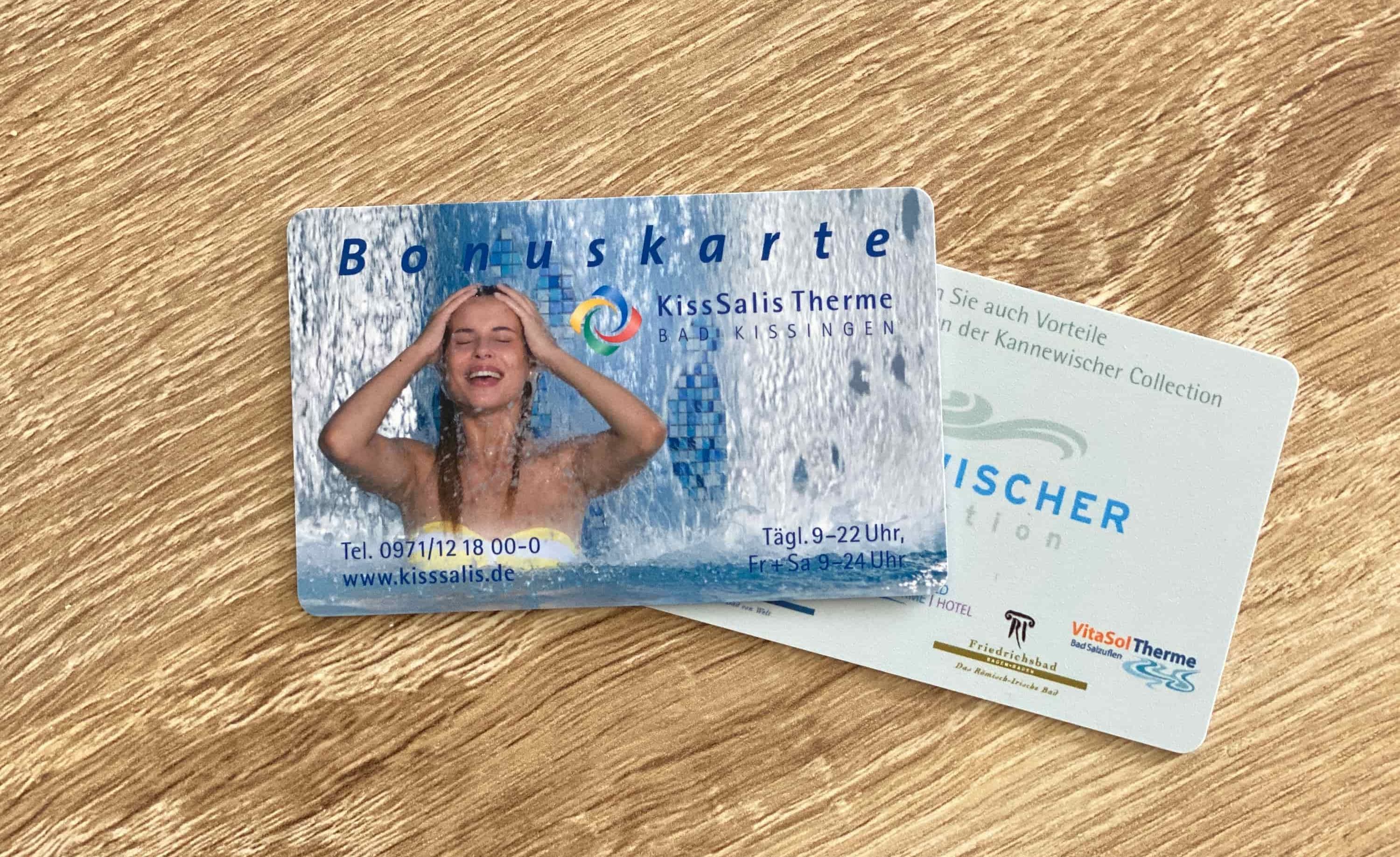 Kisssalis Bonuskarte Quer