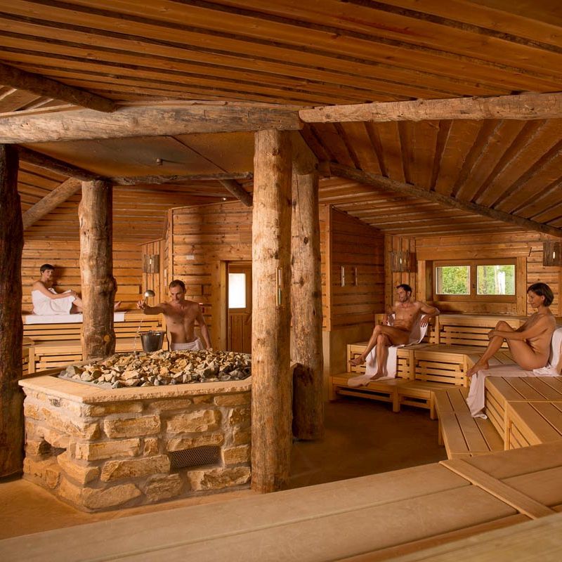 Kisssalis Gartensauna Aufguss