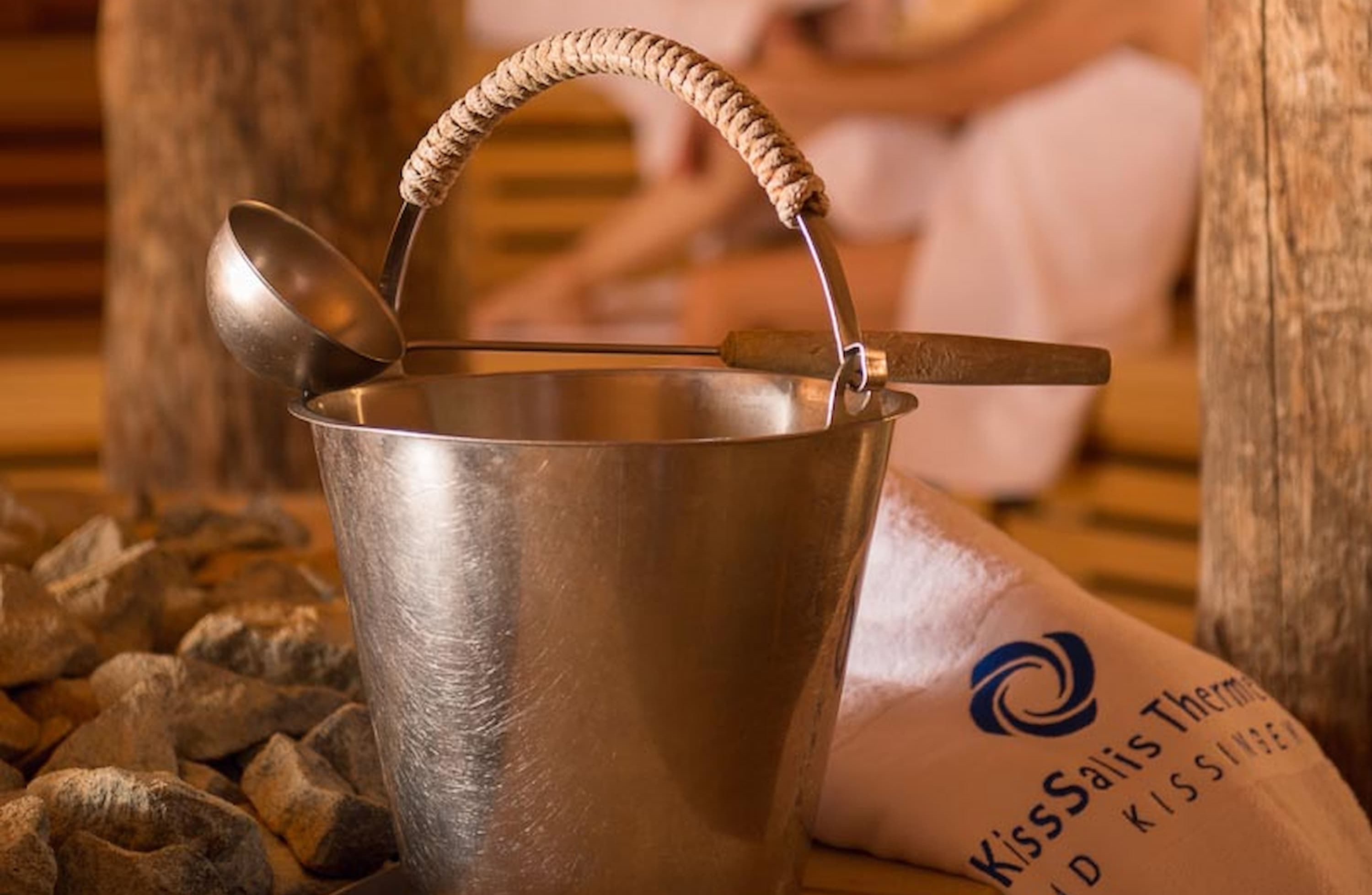 Kisssalis Gartensauna Aufgusseimer