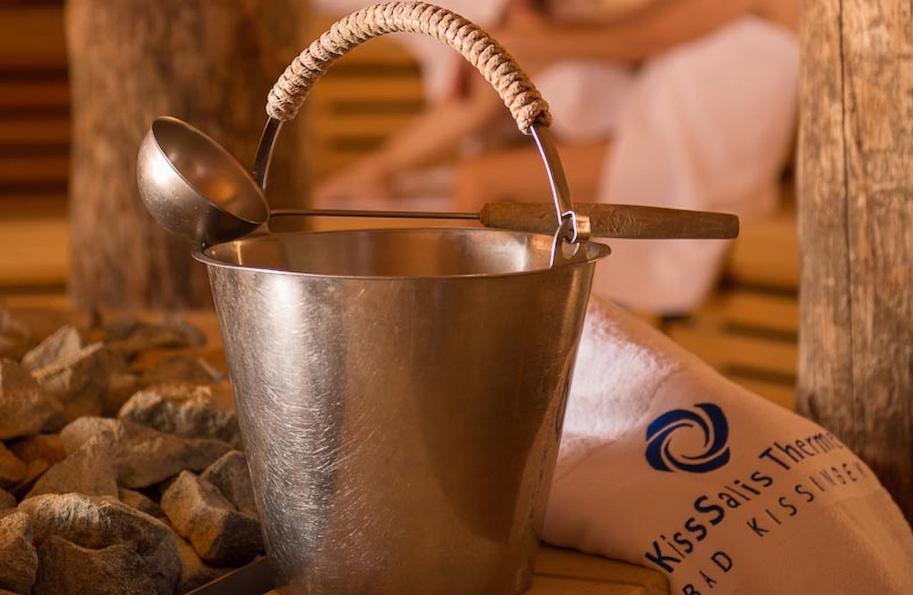 Kisssalis Gartensauna Aufgusseimer