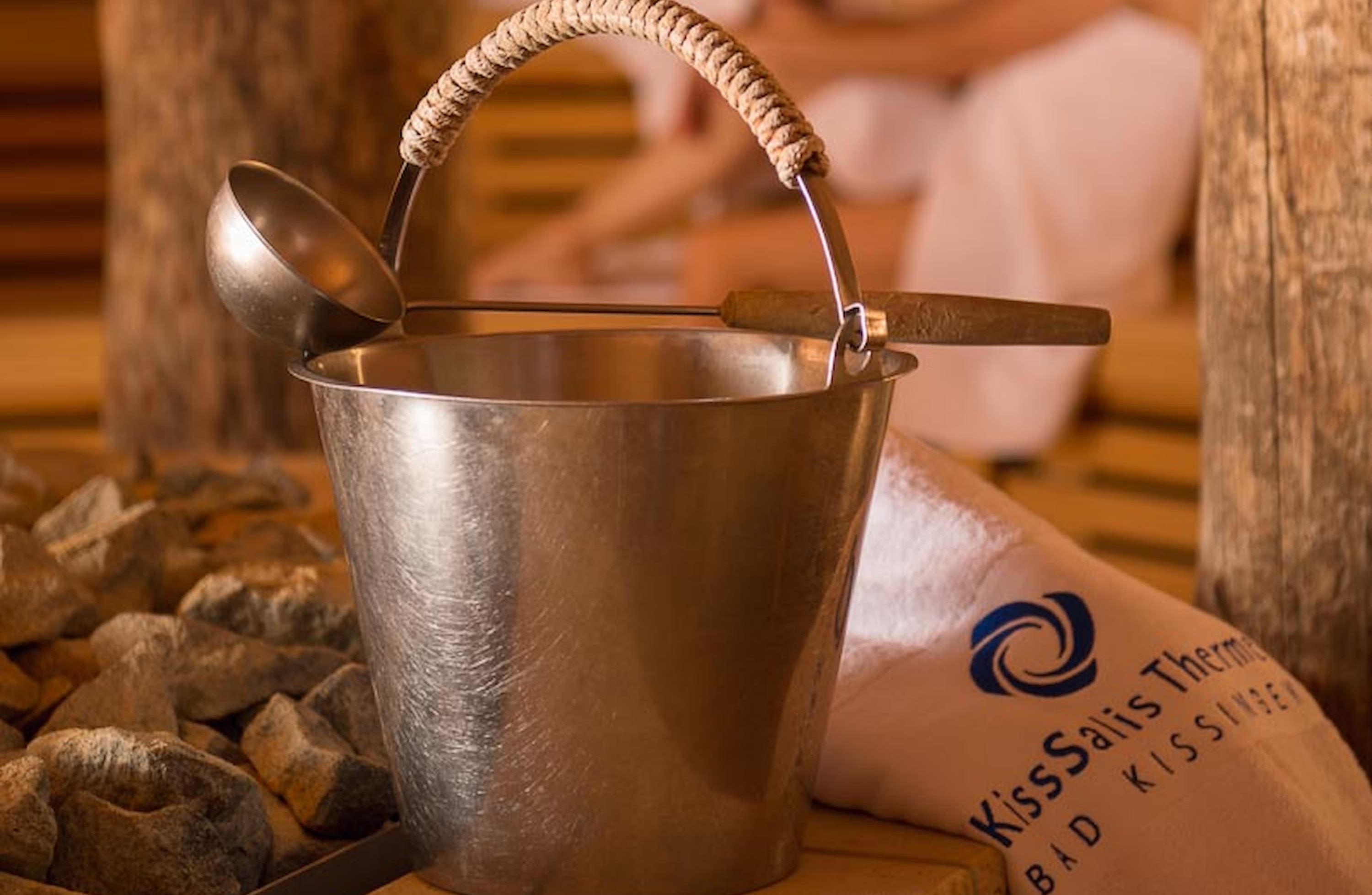 Kisssalis Gartensauna Aufgusseimer