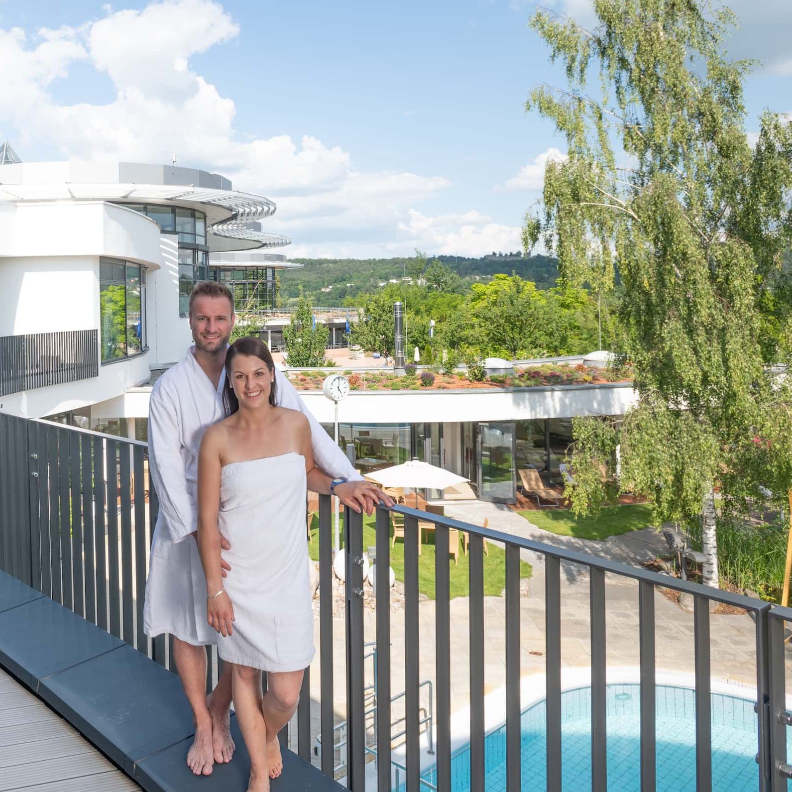 Kisssalis Sonnenterasse Paar